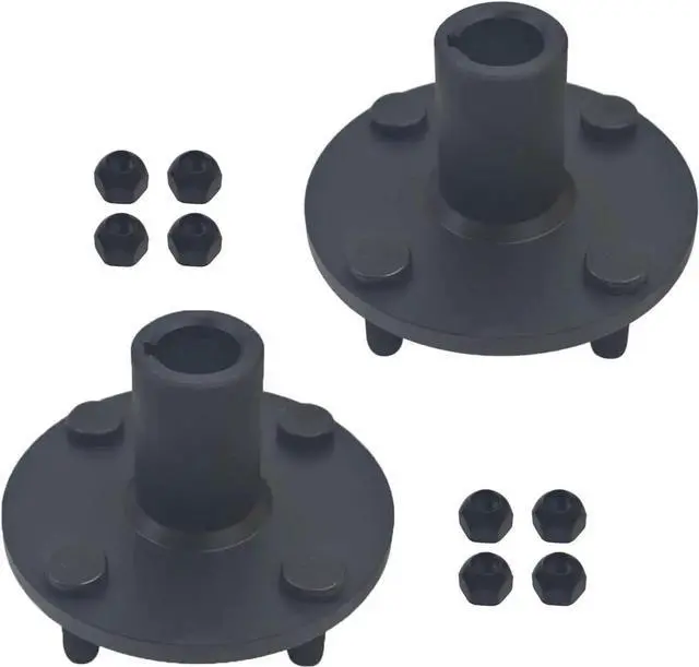 Main image of Go Kart Live Axle Hub 4" x 4" Wheel Hub for 1 Shaft,with 1" to 3/4" Step Down 2PCs