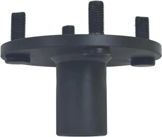 Alt view image 3 of 5 - Go Kart Live Axle Hub 4" x 4" Wheel Hub for 1 Shaft,with 1" to 3/4" Step Down 2PCs