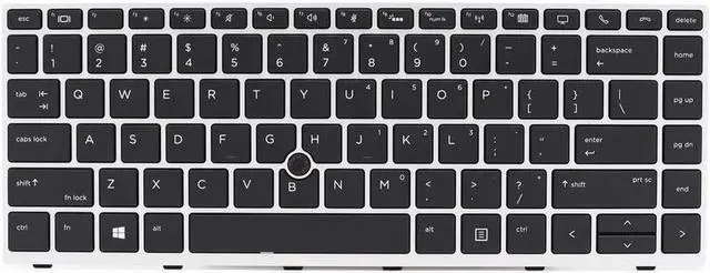 Main image of New Replacement for HP Elitebook 745 G5 745 G6 840 G5 846 G5 840 G6 846 G6 ZBook 14u G5 14u G6 US Keyboard Backlit L11307-001 L14378-001 6037B0138601