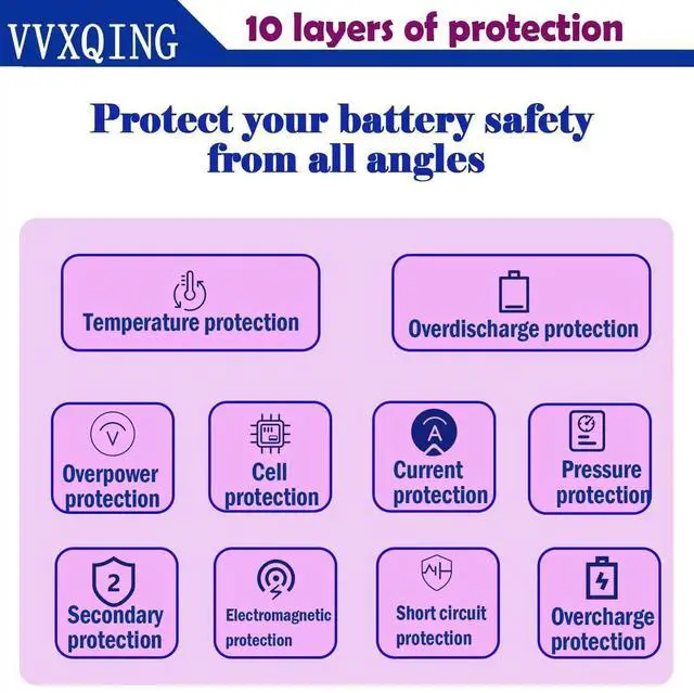 Alt view image 4 of 5 - VVXQING AD03XL TPN-I128 Laptop Battery for HP Envy 13-ad 13-ad100 13-ad0xx 13-ad1xx 13-ad000nf 13-ad002ng 13-ad002nf 13-ad003ng 13-ad008nw 13-ad012na 13-ad013na 13-ad014na 13-ad015na HSTNN-DB8D