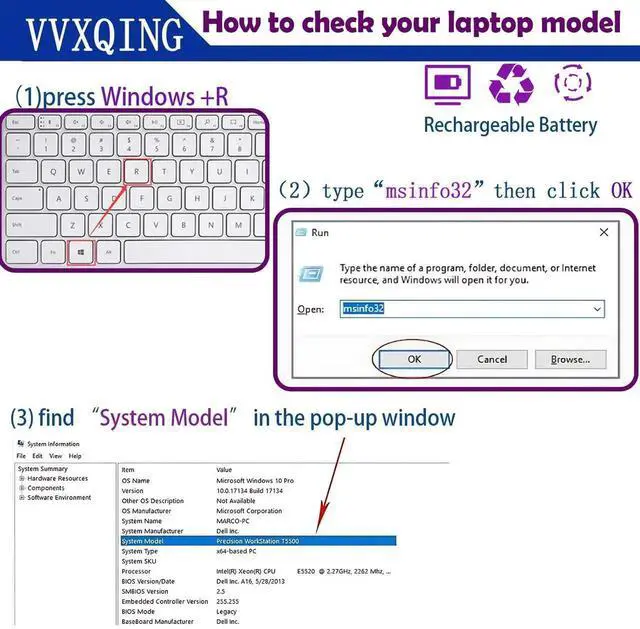 Alt view image 2 of 5 - VVXQING AD03XL TPN-I128 Laptop Battery for HP Envy 13-ad 13-ad100 13-ad0xx 13-ad1xx 13-ad000nf 13-ad002ng 13-ad002nf 13-ad003ng 13-ad008nw 13-ad012na 13-ad013na 13-ad014na 13-ad015na HSTNN-DB8D