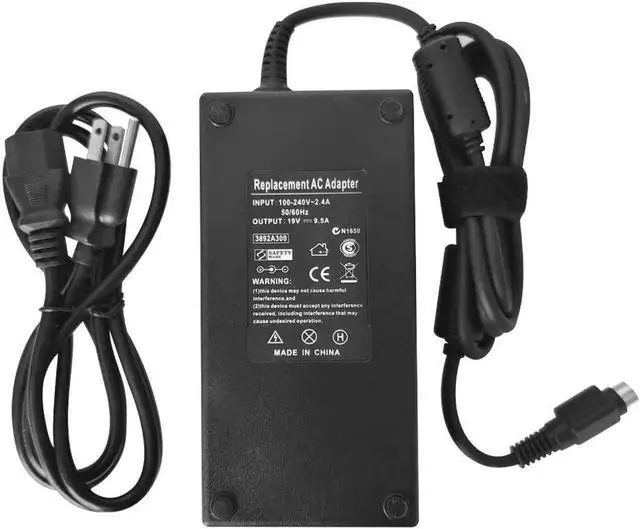 Alt view image 2 of 5 - Abakoo 19V 9.5A 180W AC Adapter Charger PA3546E-1AC3 Compatible with Toshiba Qosmio X500 X505 X70 X70-A X75 X75-A X770 X775 X870 X875
