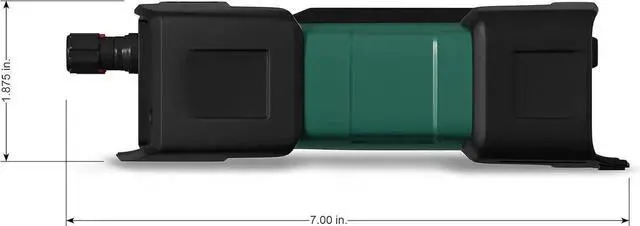 Alt view image 2 of 7 - 400 Watt Power Inverter - 12 Volt DC to 115 AC Car Dual Output Laptops, Blenders, TVs, Printers 2 USB Ports, 3.1 AMP for Phone Charging 026-0003-DL-WH