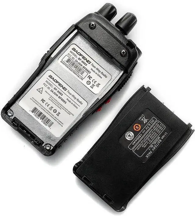 Alt view image 5 of 7 - Walkie Talkies 888S Radio Rechargeable Walkie-Talkies Long Range with Earpieces for Adults, 2 Way Radios Kids walkie talkies 6 Pack