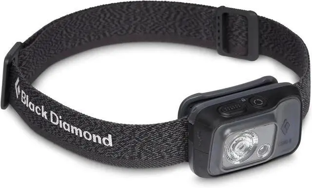 Main image of Cosmo 350-R Rechargeable LED Headlamp, Waterproof and Dimmable Headlamp for Camping, Hiking, Running, with Red Light Headlamp Mode, Graphite
