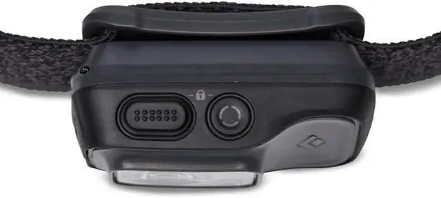 Alt view image 3 of 5 - Cosmo 350-R Rechargeable LED Headlamp, Waterproof and Dimmable Headlamp for Camping, Hiking, Running, with Red Light Headlamp Mode, Graphite