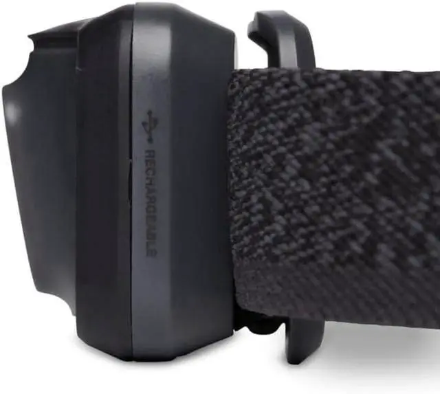 Alt view image 5 of 5 - Cosmo 350-R Rechargeable LED Headlamp, Waterproof and Dimmable Headlamp for Camping, Hiking, Running, with Red Light Headlamp Mode, Graphite