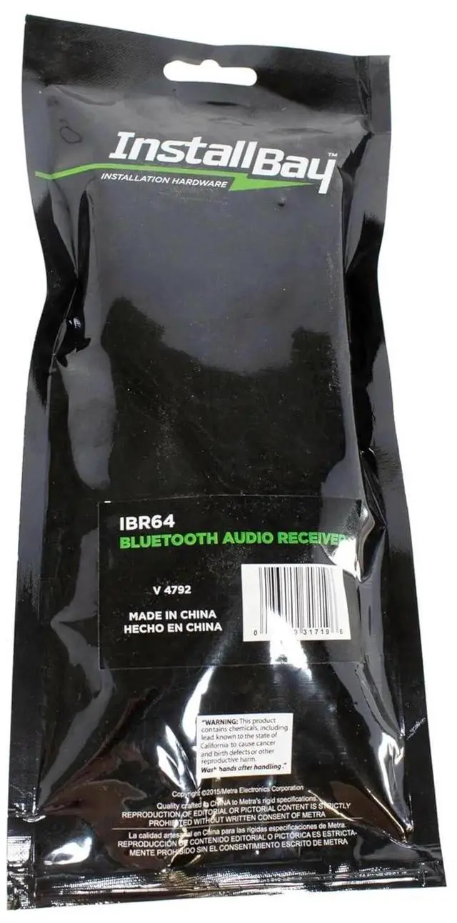 Alt view image 3 of 4 - Metra IBR64 Universal Bluetooth Receiver with auto-Remote, Waterproof for Boat