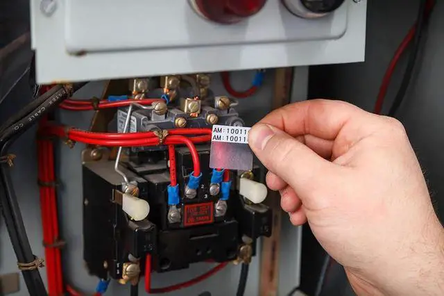 Alt view image 3 of 3 - Self-Laminating Vinyl Wrap Around Wire and Cable Labels for M610, M611, M710, BMP61, and BMP71 Printers - 2.5" x 1.5". M6-157-427