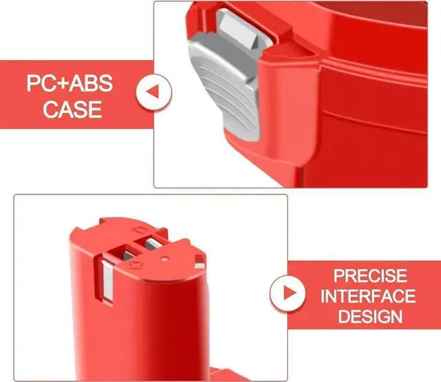 Alt view image 4 of 7 - 2 Pack 14.4V 3.5Ah Replacement Battery 1434 1433 PA14 1422 1420 1435 1435F 194172-2 193158-3 192600-1 6233d 6337d 6333d 6933fd 6228d 6935fd