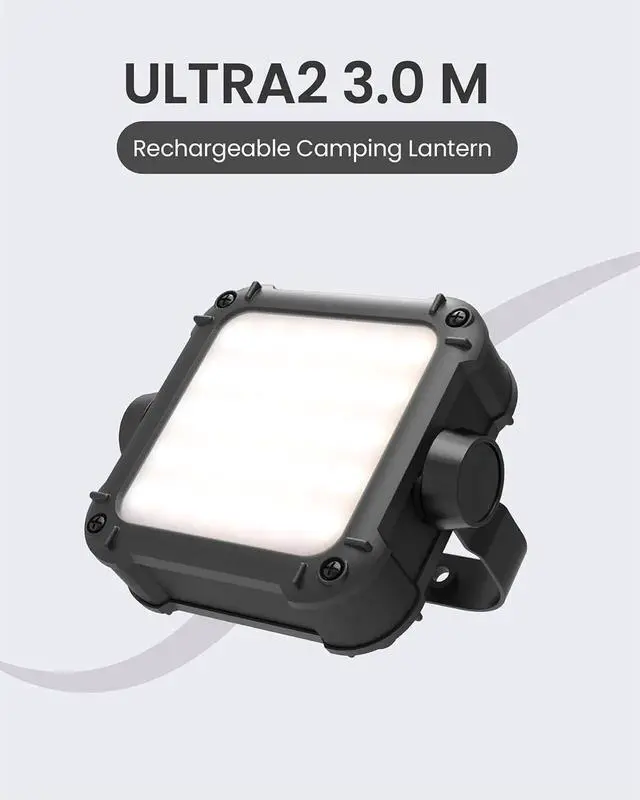 Alt view image 5 of 7 - Ultra2 3.0 (Medium) - Outdoor Rechargeable LED Light for Camping, Tent, Backpacking, Emergen and Industrial Use. Waterproof, Portable Lantern with USB-C, Up to 80 Hours Battery Life.
