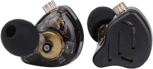 Alt view image 5 of 7 - KZ Zax 1DD+7BA Hybrid Driver HiFi in-Ear Earphones with Zin Alloy Shell, Detachable 2 Pin 0.75mm OFC Cable (Without Mic, Black)