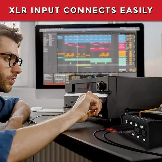 Alt view image 7 of 7 - XLR Snake 4 Channel Audio Over Ethernet - DMX Snake XLR Over Ethernet RJ45 Audio Snakes