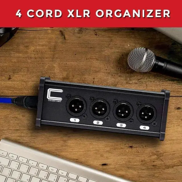 Alt view image 3 of 7 - XLR Snake 4 Channel Audio Over Ethernet - DMX Snake XLR Over Ethernet RJ45 Audio Snakes