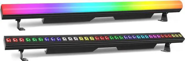 Main image of LED Stage Wash Lights Bar,120W 40" LED Stage Pixel Lights Bar,36 RGBW LED DJ Strip Light with Detachable Cover,DMX Control Sound Activated Uplight for Club Wedding Party DJ Gig Band Light
