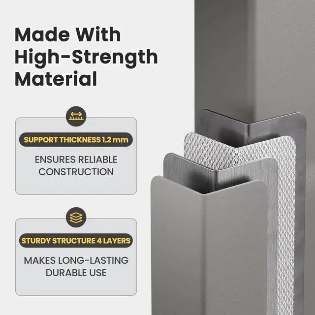 Alt view image 2 of 7 - 3-Tier Tool Cart, Heavy Duty Utility Cart on Wheels, 330Lb. Load, Mechanic Tool Storage with Drawers, Metal Rolling Tool Cart, for Warehouse, Garage Storage, The Repair Shop (Grey)