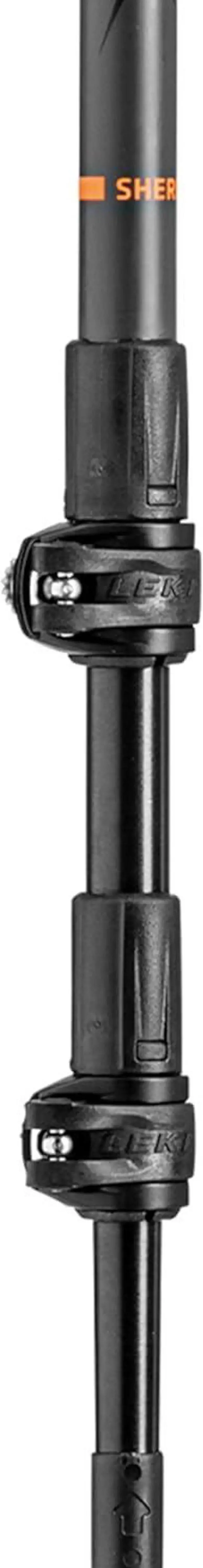 Alt view image 4 of 7 - Sherpa Lite Aluminum Adjustable Lightweight Ski Poles for Backcountry Skiing & Snowboarding