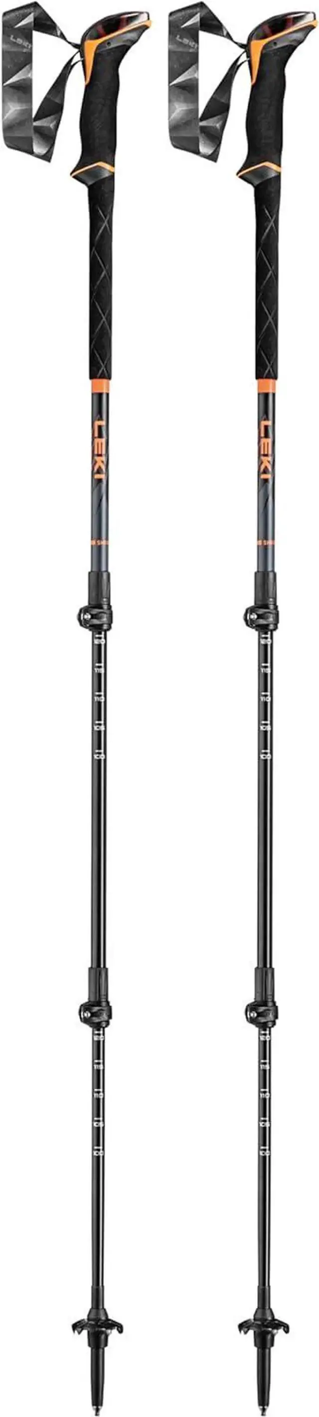 Alt view image 6 of 7 - Sherpa Lite Aluminum Adjustable Lightweight Ski Poles for Backcountry Skiing & Snowboarding