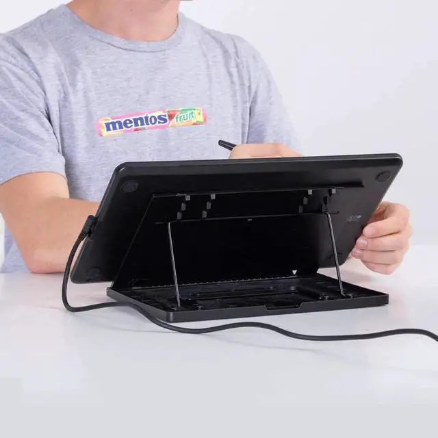 Alt view image 3 of 3 - ST300 Adjustable Drawing Tablet Stand Portable Desk Stand, Suitable for Kamvas 12/13/16, Kamvas Pro 12/13/16