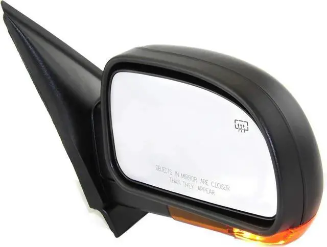 Alt view image 5 of 7 - Kool Vue Driver & Passenger Side Power Heated Mirrors for Chevrolet Trailblazer GMC Envoy 2004-2009 With Signal Light & Memory Paintable