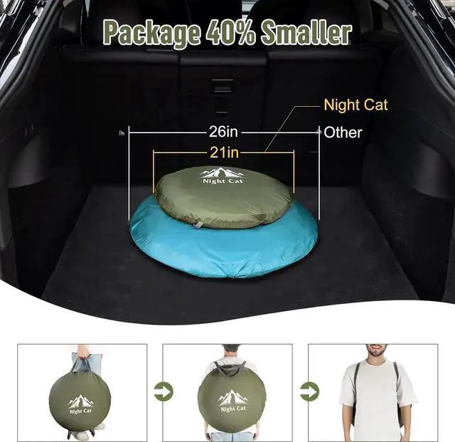 Alt view image 5 of 6 - Pop-up Camping Tent: 1 Person Tent Waterproof Instant Easy Setup Outdoor Tent