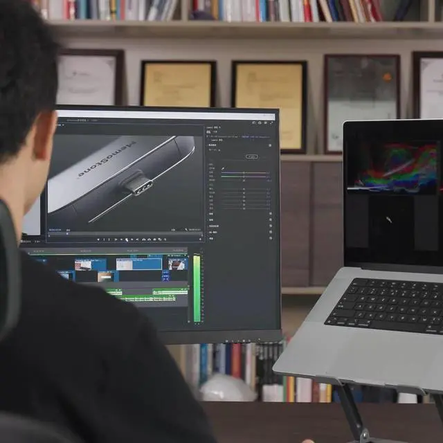 Alt view image 5 of 6 - MemoStone 2TB Portable USB-C External SSD 2000MB/s, High-Speed Solid State Drive with USB 3.2 Gen2x2 20Gb/s Interface, Compatible with iPhones/Tablets/Laptops