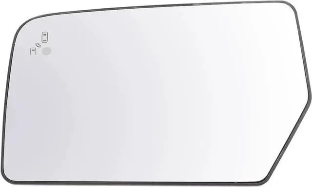 Alt view image 2 of 7 - Driver Side Heated Mirror Glass with Blind Spot Detection Compatible with 2015-2017 Ford Expedition, 2015-2017 Lincoln Navigator FO1324161 FL7Z17K707C