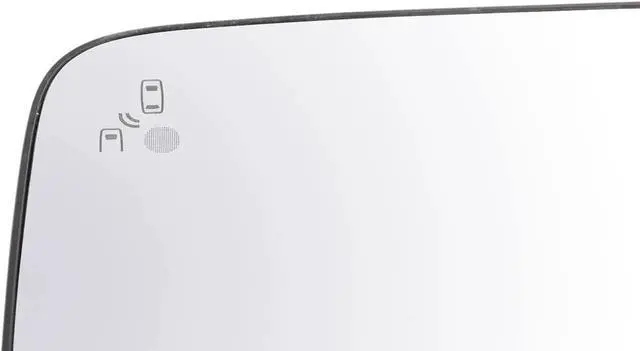 Alt view image 3 of 7 - Driver Side Heated Mirror Glass with Blind Spot Detection Compatible with 2015-2017 Ford Expedition, 2015-2017 Lincoln Navigator FO1324161 FL7Z17K707C