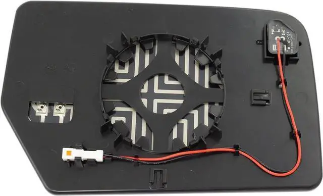 Alt view image 6 of 7 - Driver Side Heated Mirror Glass with Blind Spot Detection Compatible with 2015-2017 Ford Expedition, 2015-2017 Lincoln Navigator FO1324161 FL7Z17K707C