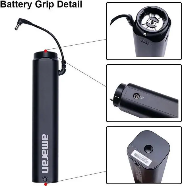 Alt view image 5 of 5 - Tube Light T2c RGBWW LED Video Stick Light, CRI95 TLCI 98,2500K-7500K /Recharge Battery/APP Control for Photography