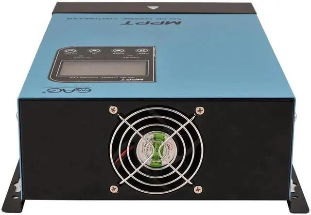 Alt view image 3 of 7 - 60A MPPT Solar Charge Controller 12V24V48V Auto Battery Regulator Solar Panel Max 150V Input for Lithium, Sealed, Gel, and Flooded Batteries (Blue)