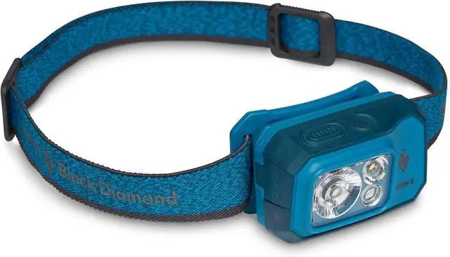 Alt view image 3 of 7 - Storm 500-R Rechargeable LED Headlamp, Waterproof and Dimmable for Camping, Hiking, Running, Hunting, Work with Red Light Headlamp Mode, Azul