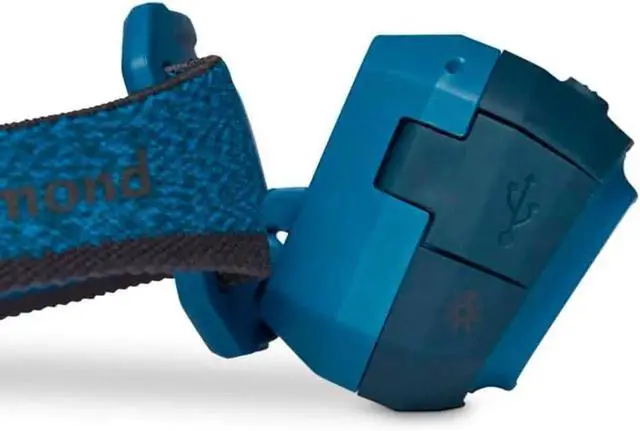 Alt view image 6 of 7 - Storm 500-R Rechargeable LED Headlamp, Waterproof and Dimmable for Camping, Hiking, Running, Hunting, Work with Red Light Headlamp Mode, Azul