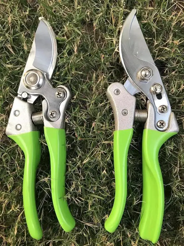 Alt view image 2 of 7 - Garden Shears, Japanese Pruning Shears for Heavy Duty, Flowers Herbs Grapes Plant and Branch Cutters, Clippers, Trimmers, Scissors (Green) Green -