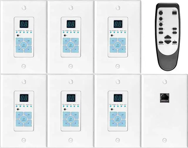 Main image of OSD Optional Control Keypad Kit with IR Receivers for Nero Max12 Multi Channel Amplifier