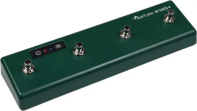 Alt view image 6 of 6 - BT500S-4 Bluetooth Pedal Page Turner DAW MIDI App Controller