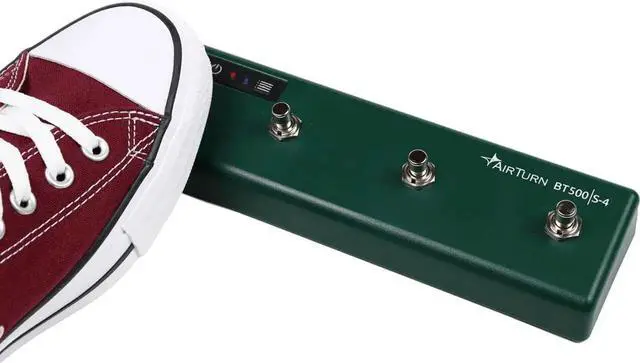 Main image of BT500S-4 Bluetooth Pedal Page Turner DAW MIDI App Controller