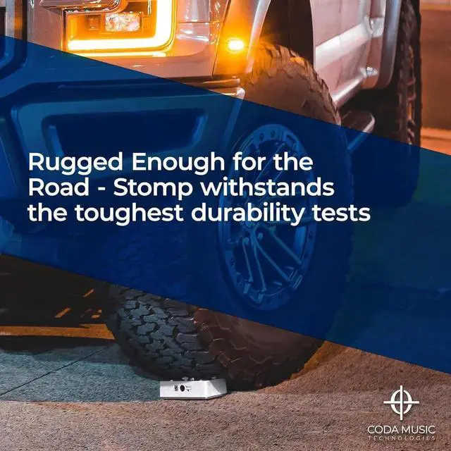 Alt view image 2 of 7 - STOMP Bluetooth Page Turner for Ipad & Tablets, Hands-Free Wireless Page Turner, Bluetooth Page Turner Pedal Compatible with IOS, Kindle Fire, iPhone, iPad, Mac and Android (White)