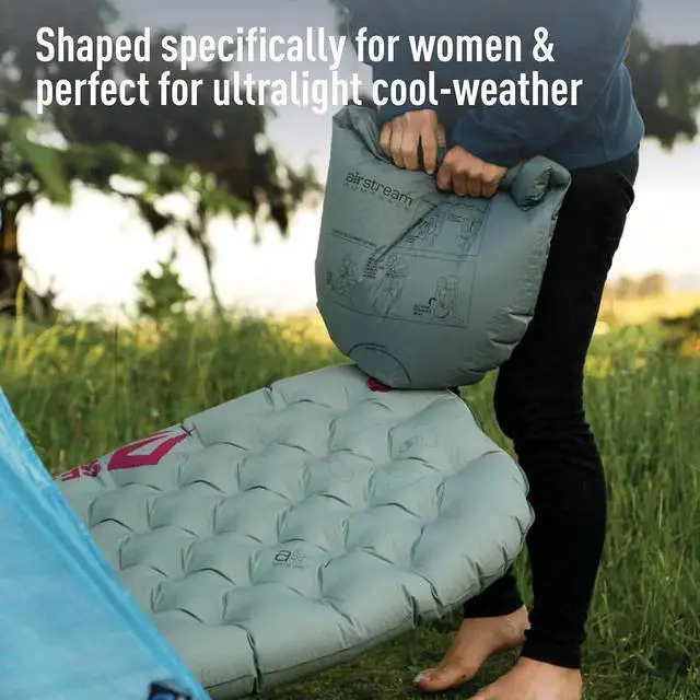 Alt view image 2 of 7 - Ether Light XT Extra-Thick Insulated Sleeping Pad, Women's Regular (66 x 21.5 x 4 inches)