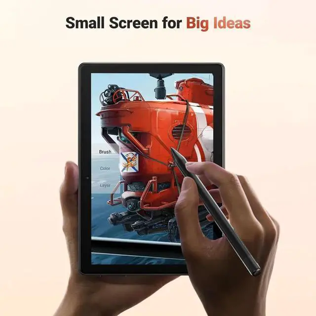 Alt view image 4 of 7 - T8 Drawing Tablet No Computer Needed,8 inch FHD Display,Octa-Core CPU,Pre-Installed Drawing Apps & Tutorials,More Bonus Items for Beginners, Artists, Students