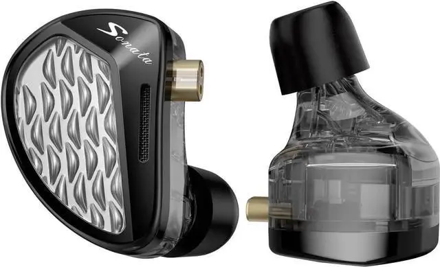 Main image of Sonata 14BA IEMs, in-Ear Monitor Headphone High-Performance Flagship HiFi Earphones with 4 Tuning Switches, Clarity in All Frequency Stereo Sound Comfortable Headphones for Musicians (Normal)