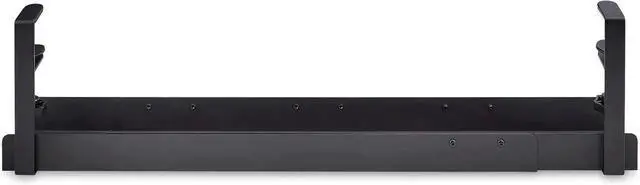 Alt view image 2 of 7 - .com Under Desk Cable Management Tray, Length Adjustable, Clamp-On Installation, No Drilling Required, Black