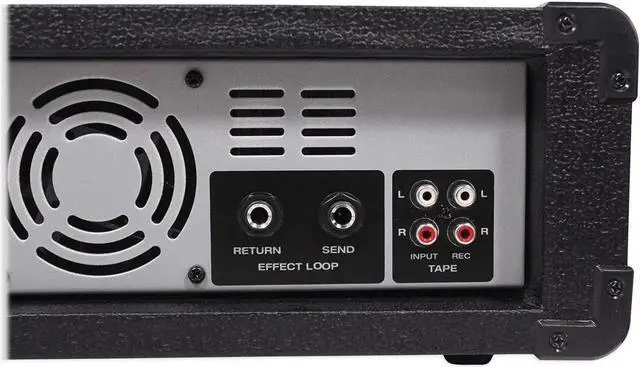 Alt view image 4 of 6 - RPM45 1800w Powered Soundboard Mixing Console Mixer For Church/School