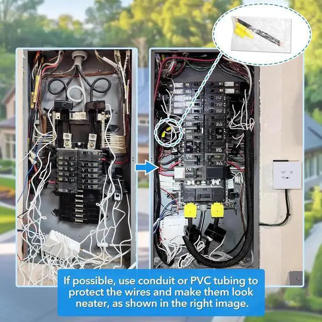 Alt view image 5 of 7 - Sm Home Energy Monitor with 16 50A Circuit Ll Sensors, Measure Power Usage in Real-Time, History with App (16 50A Circuit Ll Sensors) - Compatible with Home Assistant
