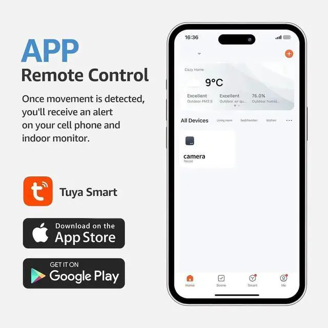 Alt view image 6 of 7 - Wireless Smart Video Doorbell System,7" Touchscreen Display,1080P Video Doorbell Camera with Motion Detection,2-Way Audio,Local Storage No Subscription, Easy Install Without Wiring