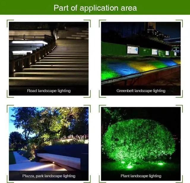 Alt view image 3 of 7 - FUTC02 Miboxer 9W RGB+CCT Outdoor LED Garden Spotlight AC 110V 16 Million Colors Changing,Color Temperature Adjust.Smphone APP Can't Control Directly