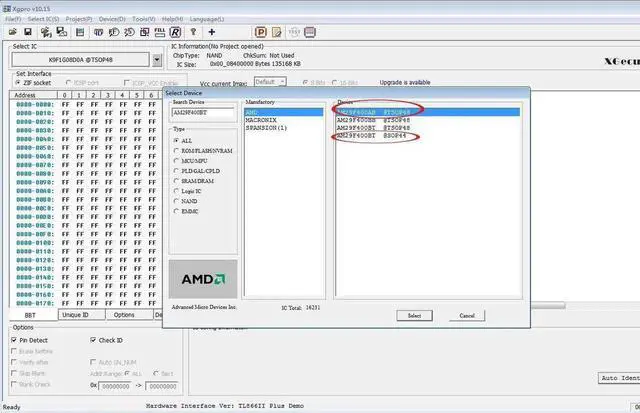 Alt view image 6 of 7 - V3 Adapter Socket Programm kit only for TL866 Programmer TSOP48 SOP44 Nand Flash mcu Bios EPROM AVR eprom