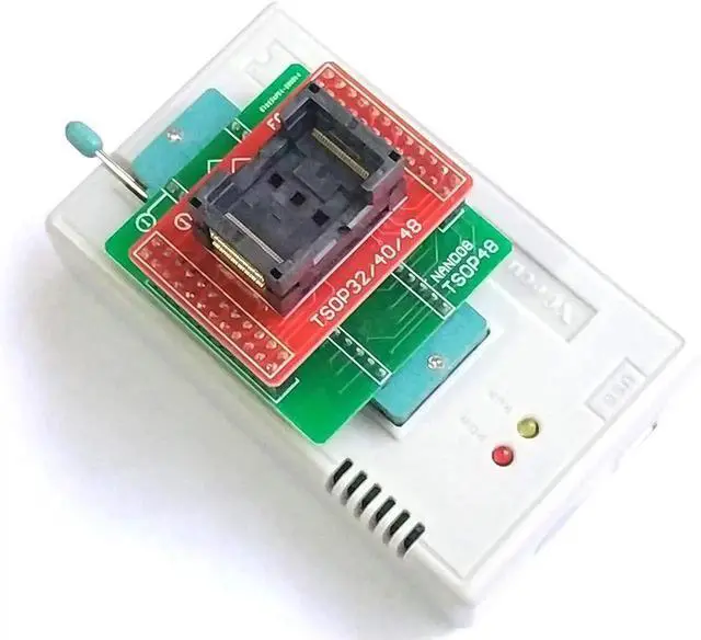 Alt view image 2 of 7 - V3 Adapter Socket Programm kit only for TL866 Programmer TSOP48 SOP44 Nand Flash mcu Bios EPROM AVR eprom