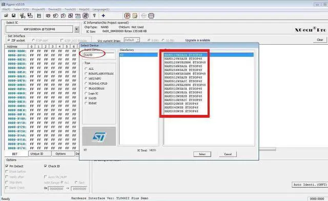Alt view image 5 of 7 - V3 Adapter Socket Programm kit only for TL866 Programmer TSOP48 SOP44 Nand Flash mcu Bios EPROM AVR eprom