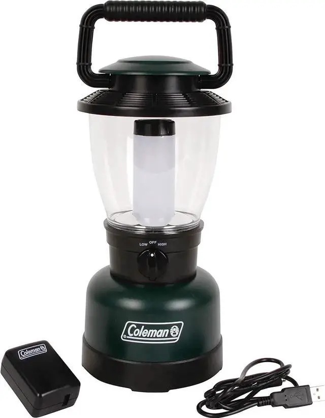 Main image of Rugged Rechargeable 400 Lumens LED Lantern, Impact & Water-Resistant Lantern with USB Charging Port, Lifetime LEDs Never Need Replacing